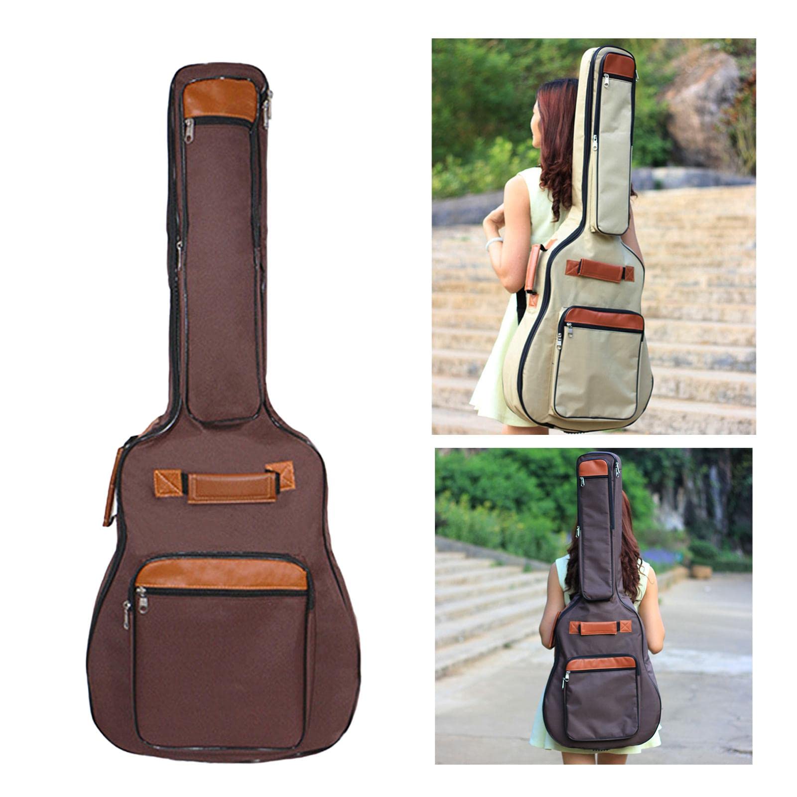 Guitar Strap Padded - Bolsa para guitarra acústica Miwayer, bolsa