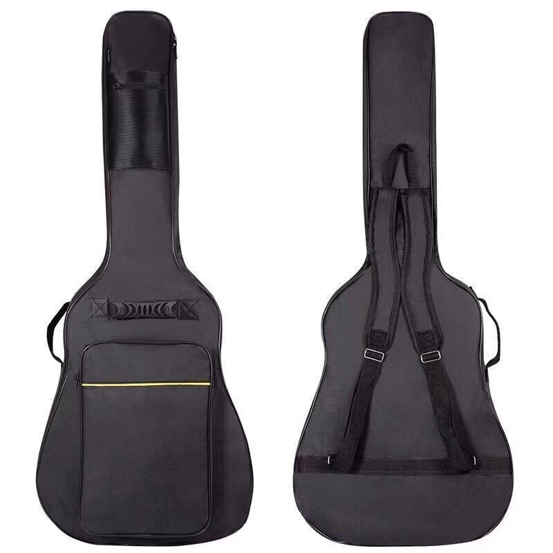 Guitar Strap Padded - Impermeável dupla alças mochila guitarra acústica,