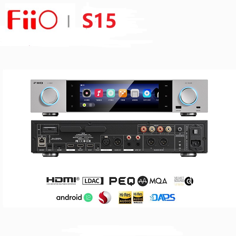Audio Without Music - FiiO S15 Desktop Hi-Res Audio Music