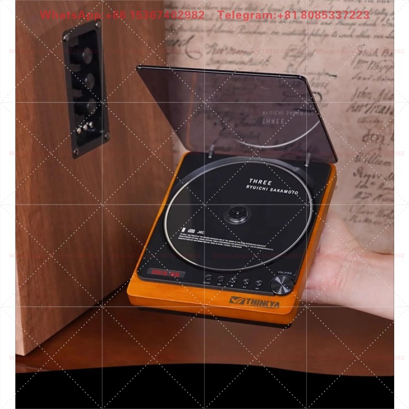 Audio Without Music - Reprodutor de CD Bluetooth Retro Sem