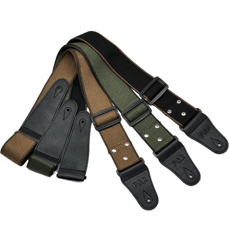 Guitar Strap Padded - Correia de guitarra ajustável cinta de