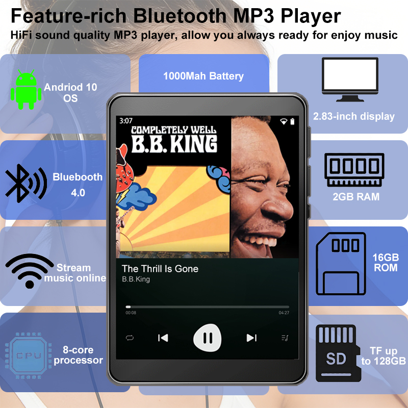 Audio Music Mp3 Download - Reprodutor de MP3 WiFi Android 10