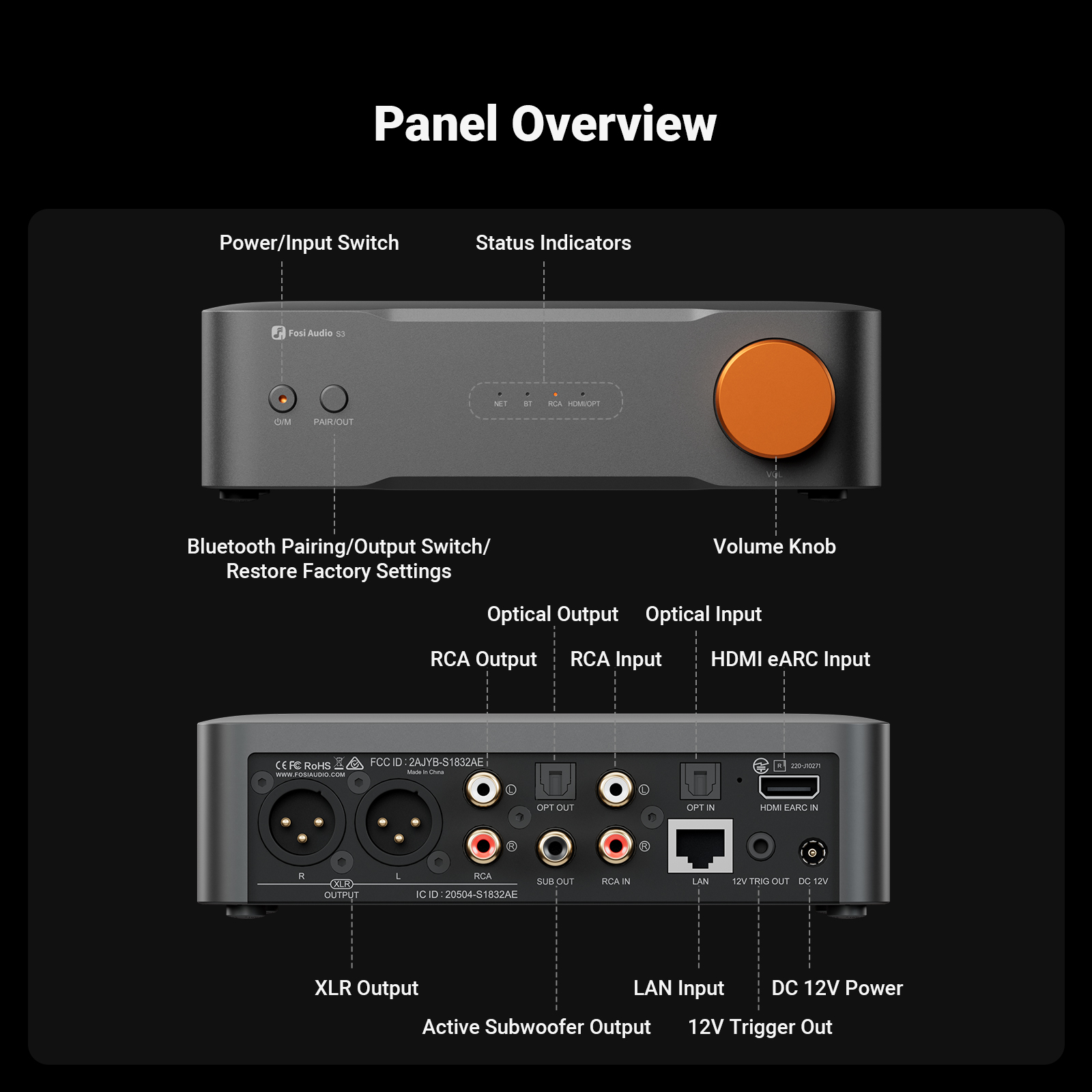 Fosi Audio Hi-Res Music Stream - Audio Without Music avaliação e preço