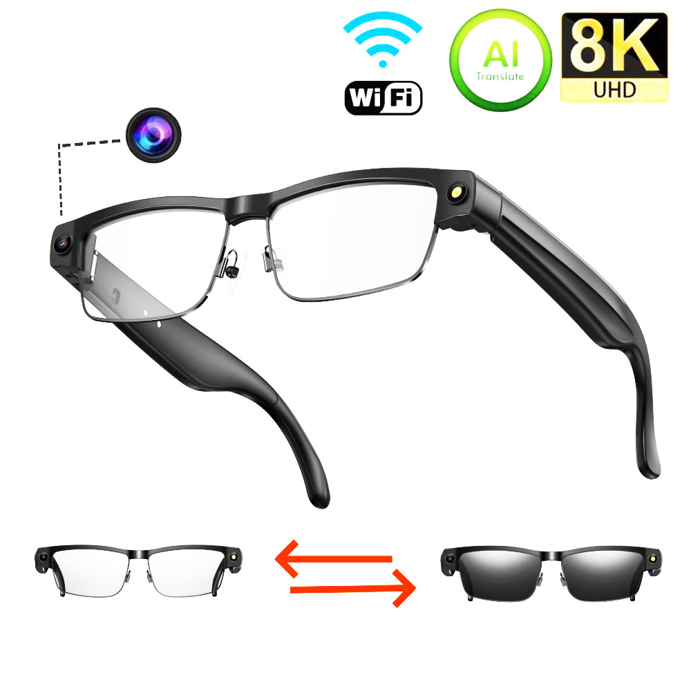 Óculos Inteligentes L802 com C - Audio Music To Video Ai Free avaliação e preço
