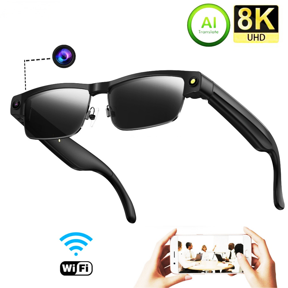 Óculos Inteligentes L802 com C - Audio Music To Video Ai Free avaliação e preço