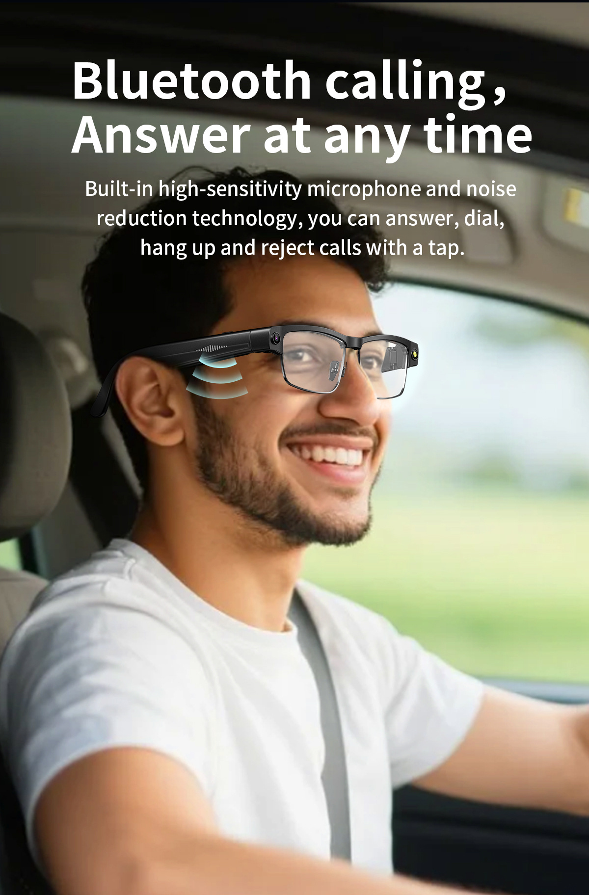 Óculos Inteligentes L802 com C - Audio Music To Video Ai Free avaliação e preço
