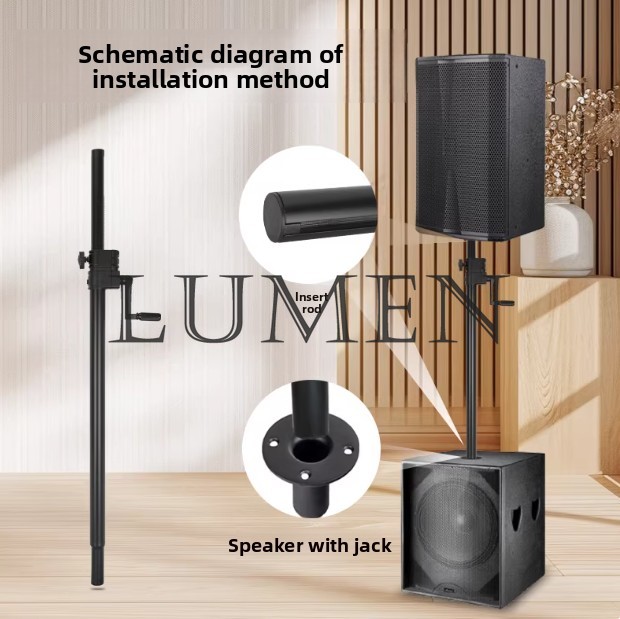 Suporte de Chão para Caixas de - Speaker Stand Tripod avaliação e preço