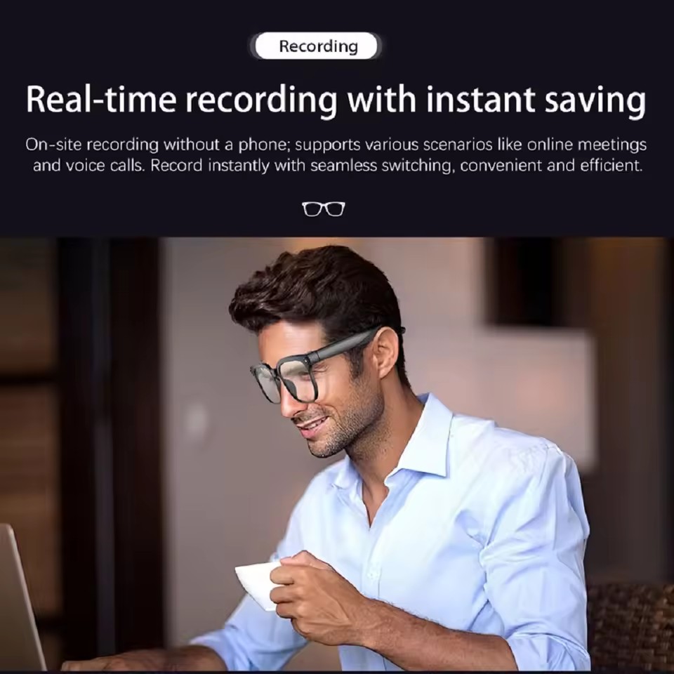 Óculos Inteligentes M02S com I - Audio Music To Video Ai Free avaliação e preço