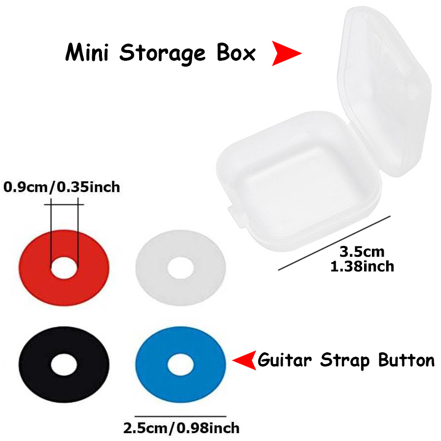 10 Peças de Botões de Silicone - Guitar Strap Padded avaliação e preço
