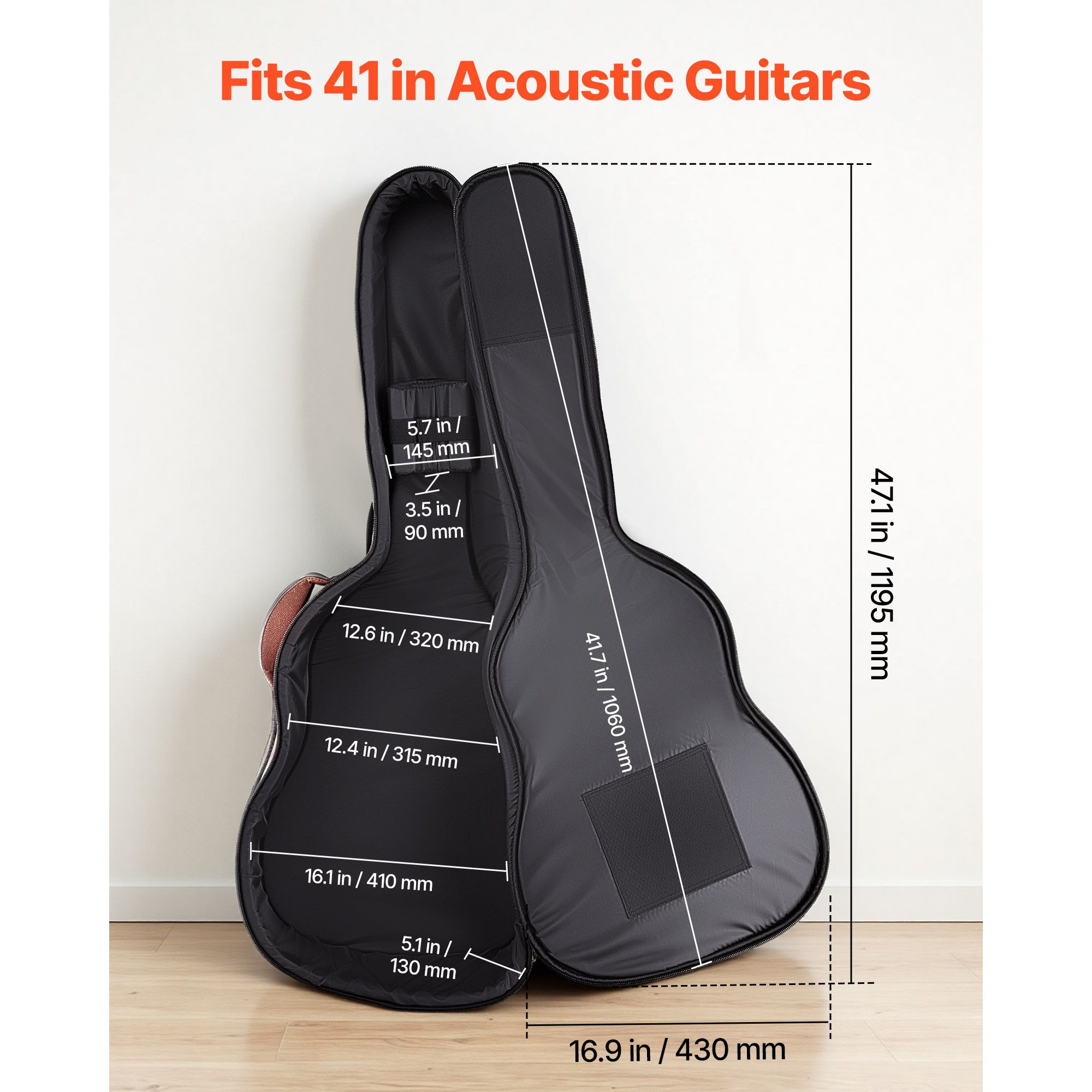 Estojo Rígido para Violão Acús - Guitar Strap Padded avaliação e preço
