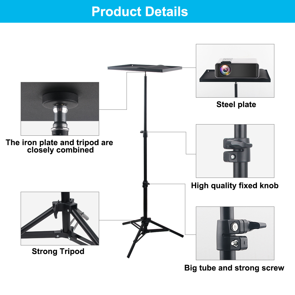 110cm 160cm ajustável universa - Speaker Stand Tripod avaliação e preço