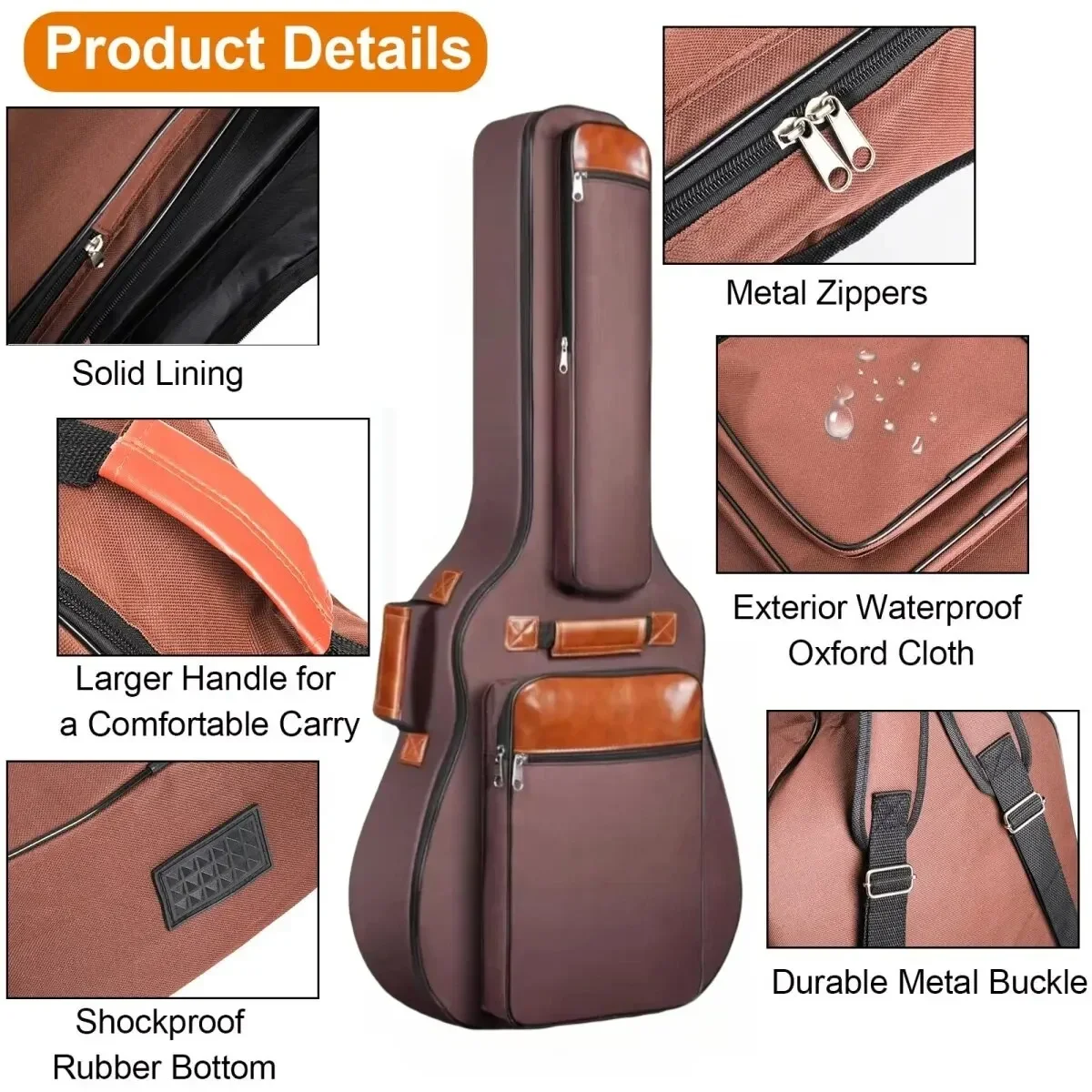 Capa para Violão Acústico de 4 - Guitar Strap Padded avaliação e preço