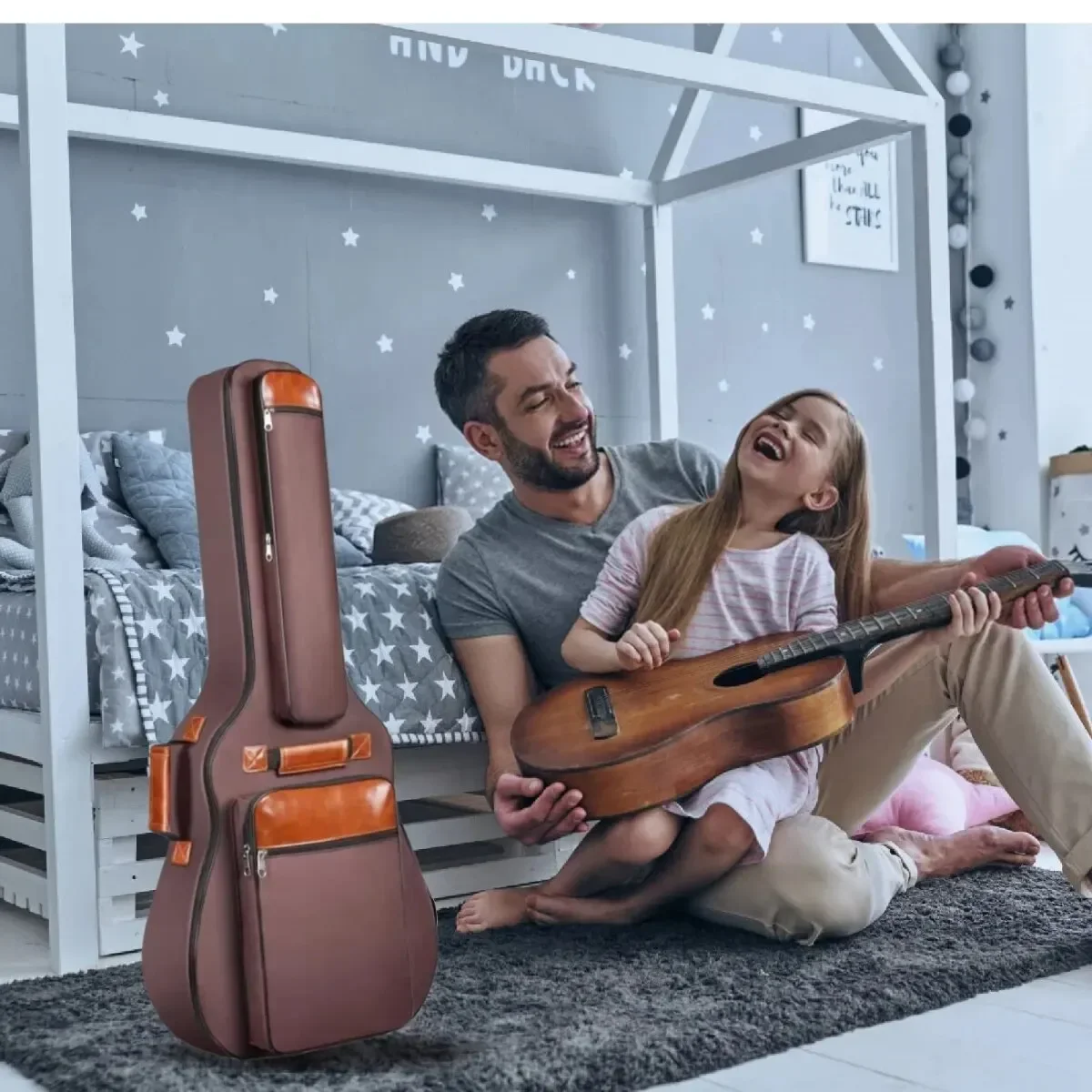 Capa para Violão Acústico de 4 - Guitar Strap Padded avaliação e preço