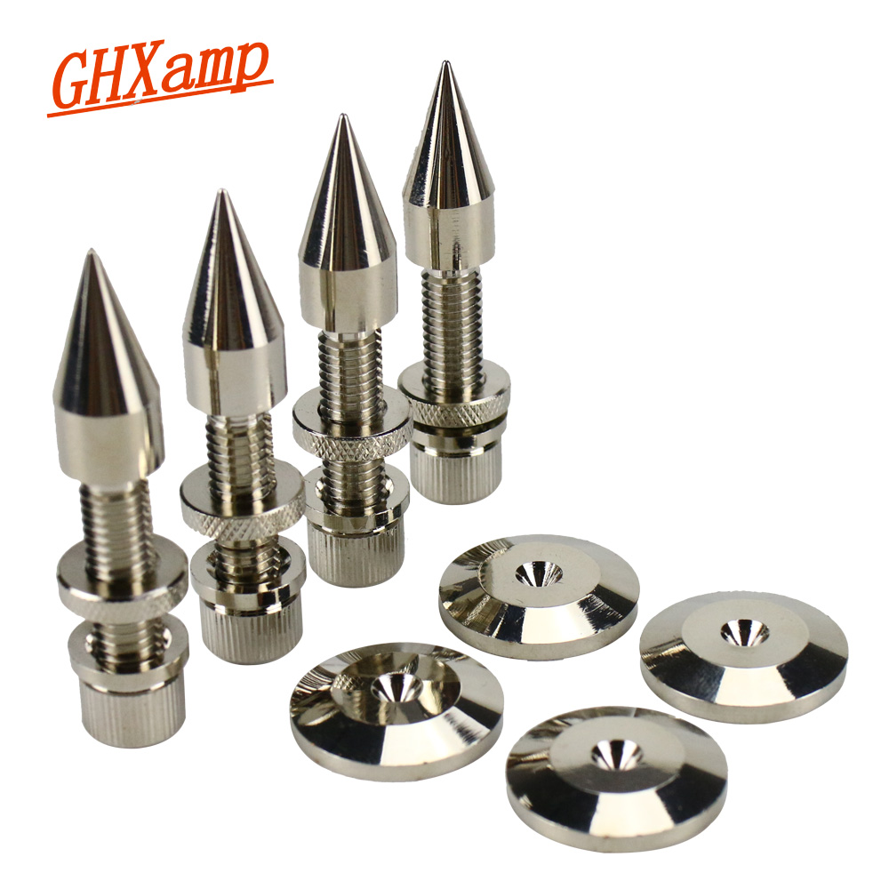 Ghxamp 4 conjuntos m8 * 60mm a - Speaker Stand Tripod avaliação e preço
