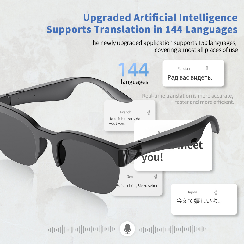 Óculos de Áudio Inteligentes c - Audio Music To Video Ai Free avaliação e preço